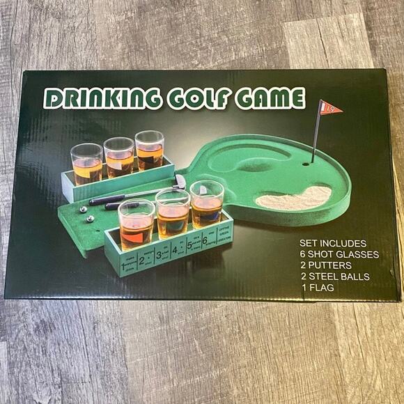 Drinking Golf Game Party Game - Picture 1 of 10